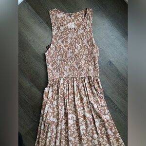 Matilda Jane Just Imagine Lauren Dress NWT Women’s Size Small Racerback pockets